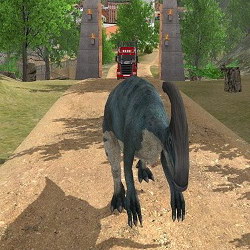 Jungle Dino Truck Transporter - Online Game